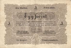 1848. 1Ft "Kossuth bankó" T:III