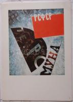 1977. Győrffy Sándor: A nagy forradalom plakátjai címmel megjelent, az orosz forradalom 60. évfordul...