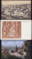 20 db háború előtti képeslap, főleg magyar város képek