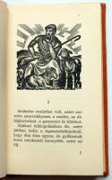 1958. Thomas Mann: A Törvény sorszámozott bibliofil kiadása, bőrkötésben és papírtokban, Dr. Hollaen...