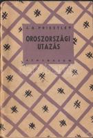 É.n. J.B. Priestley: Oroszországi utazás Bér Erzsébet fordításában az Athenaeum kiadásában, sérült borítóval