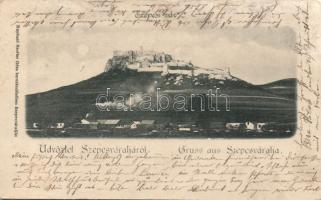 1898 Szepesváralja castle (cut)