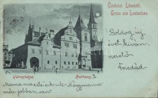 1898 Lőcse town hall (cut)