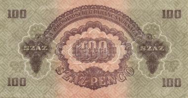 1944. 100P "V.H." (4x) "4mm számozás" egymás utáni sorszámmal T:II+ hajtatlanok