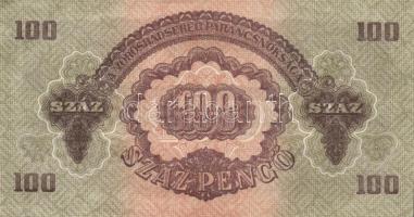 1944. 100P "V.H." (4x) "4mm számozás" T:II hajtatlanok