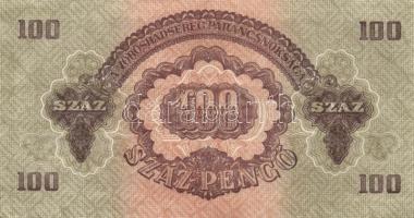 1944. 100P "V.H." (4x) "4mm számozás" T:II hajtatlanok