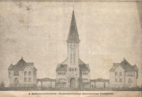 Vallás - 33 db régi képeslap, városképes és motívum vegyesen, jó minőségben / 33 Religious cards