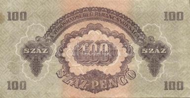 1944. 100P "V.H." (4x) "4mm és 3mm számozás" T:II,III