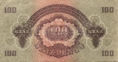 1944. 100P "V.H." (4x) "4mm és 3mm számozás" T:II,III