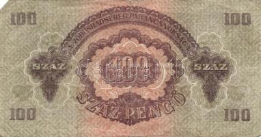 1944. 100P "V.H." (4x) "4mm és 3mm számozás" T:II,III