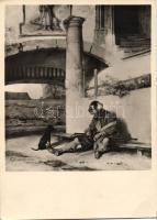 33 db Műkincseket ábrázoló képeslap, városképes és motívum vegyesen, jó minőségben