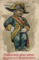 20 db Humoros régi lap, közte számos szignós és egy litho lap is / 20 Humour cards