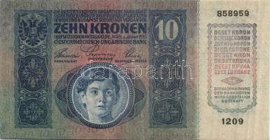 1915. 10K felülnyomás nélkül T:II