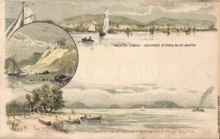 Balatonfüred és Tihany Ga. litho s: Dörre T