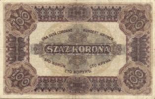 1920. 100K "Orell Füssli Zürich" (2x) a sorszámok kétféle színűek T:III