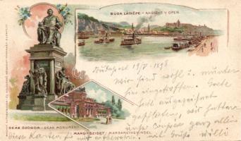 1898 Budapest litho