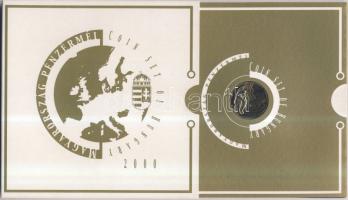 2000. 1Ft-100Ft forgalmi szet 7db + 200Ft "Rodin" díszcsomagolásban T:BU