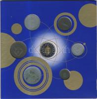 2000. 1Ft-100Ft forgalmi szet 7db + 200Ft "Rodin" díszcsomagolásban T:BU