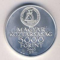 2003. 5000Ft Ag "Rákóczi szabadságharc évfordulója" T:BU Csak 3000db!