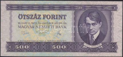 1975. 500Ft hátoldali kis festékfoltokkal T:I