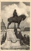 Kolozsvár Mátyás statue So.Stpl