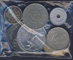 Kis vegyes tétel, ezüstökkel, emlékérmekkel T:vegyes