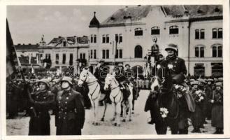 Léva entry of the Hungarian troops photo So.Stpl