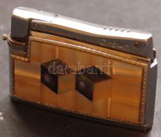 Art deco öngyújtó gyöngyház berakással