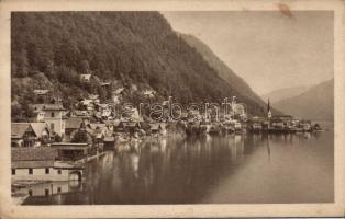 Ausztria Salzkammergut 13 db főleg futott színes lap a 20-as évekből