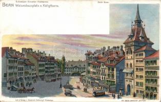 Bern 10 db képeslap a 10-es 30-as évekből, közte lithok