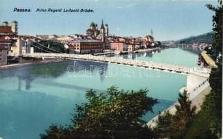 Németország Passau 5 db színes lap