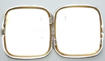 Dekoratív ezüst (Ag) cigaretta tárca 88 gr