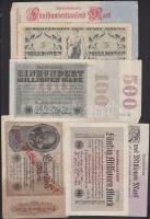 Német Birodalom / Weimari Köztársaság 27db klf bankjegy T:vegyes
