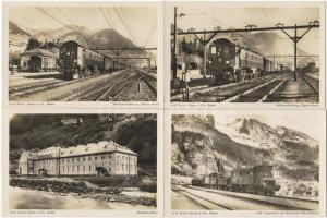 1920. A.G. Brown, Boveri & Cie., Baden, 12 db-os sorozat / Serie von 12 Karten