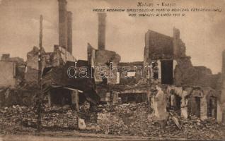 Katusz, military, demolished buildings