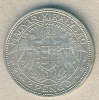 1933. 2P Ag "Madonna" T:2 kis ph.