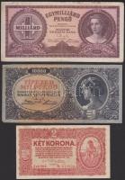 Kis pengő bankjegy tétel 1930. 100P (2x) + 1944. 100P + 1945. 100P (6x) + 500P (9x) + 1000P (2x) + 1...