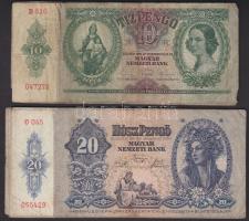 1930. 100P (10x) + 1932. 50P (6x) + 1936. 10P (2x) + 1941. 20P (15x) T:II,III