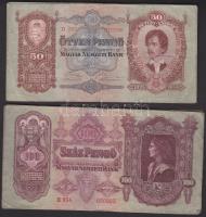 1930. 100P (10x) + 1932. 50P (6x) + 1936. 10P (2x) + 1941. 20P (15x) T:II,III