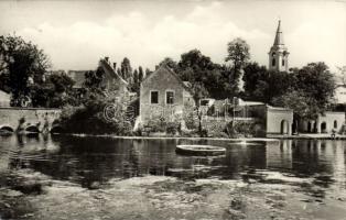 6 db régi Magyar városképes lap / 6 Hungarian town-view cards