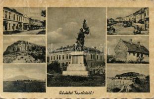 6 db régi Magyar városképes lap / 6 Hungarian town-view cards