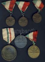 1941-51. Magyar Kézilabdázó-Egyesületek Szövetsége" + "Magyar Népköztársaság-NDK" 5db...