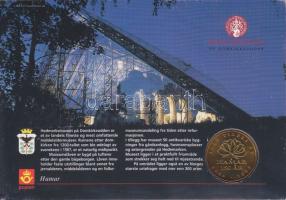 Norvégia 1999. 150 éves Hamar városa érmés FDC borítékon T:BU