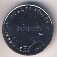 Norvégia 1996. 5Kr "V. Harald király - Jeges tenger" T:BU