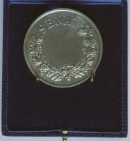 DN. Francia Szenátus Ag emlékérem eredeti adományozói dísztokban Szign: Gayrard (92.3g) T:1