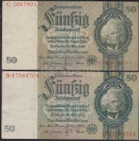 Német 3. Birodalom 1933. 50M T:II-