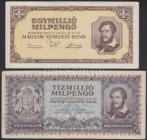 1945-46. 100.000P (6x) + 1.000.000P (8x) + 10.000.000P (14x) + 100.000.000P + 1000.000.000P (2x) + 1...