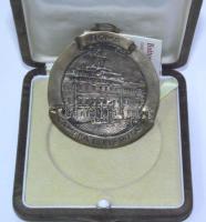 Olaszország DN. Római Parlament Br emléplakett eredeti dísztokban, tanúsítvánnyal. Szign: Mortet T:1