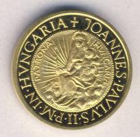 1991. 10.000Ft Au "II.János Pál pápa látogatása" 6,982g T:PP Csak 10.000db!