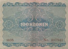 Ausztria/Osztrák-Magyar Bank 1922. 100K (2x) T:II,II-